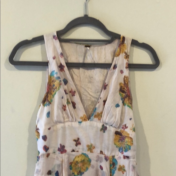 Free People Catching Glance Floral Midi Dress NWOT - Picture 3 of 8